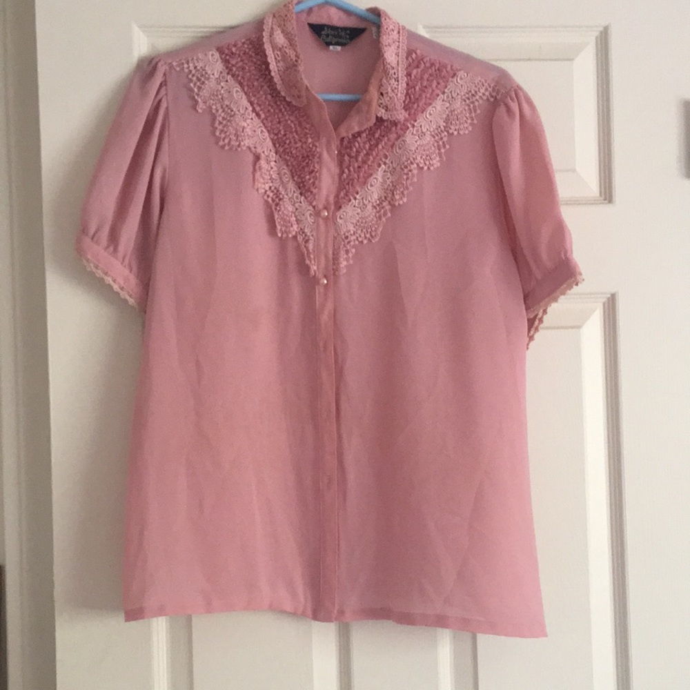 NWOT Vintage Star of California Button Down Blouse